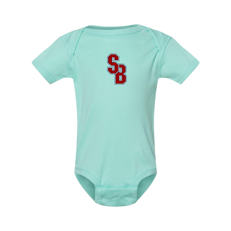 Stony Brook Seawolves  Rabbit Skins Infant Baby Rib Bodysuit